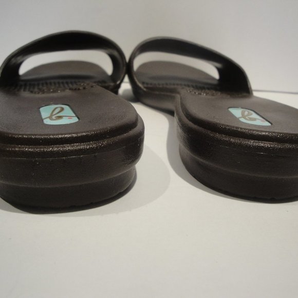 Oka B Dark Brown Slides/Sandal  Size M Get ready for Spring - Picture 5 of 11